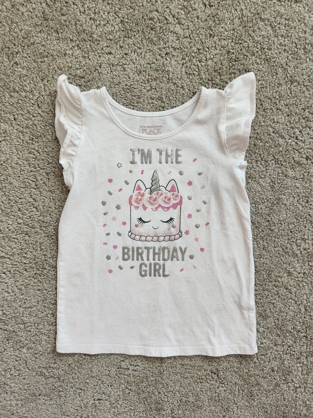 Girls 5T Mix & Match Bundle | Unicorn, Birthday, Pink, Glitter | 4 Pieces - Picture 5 of 10